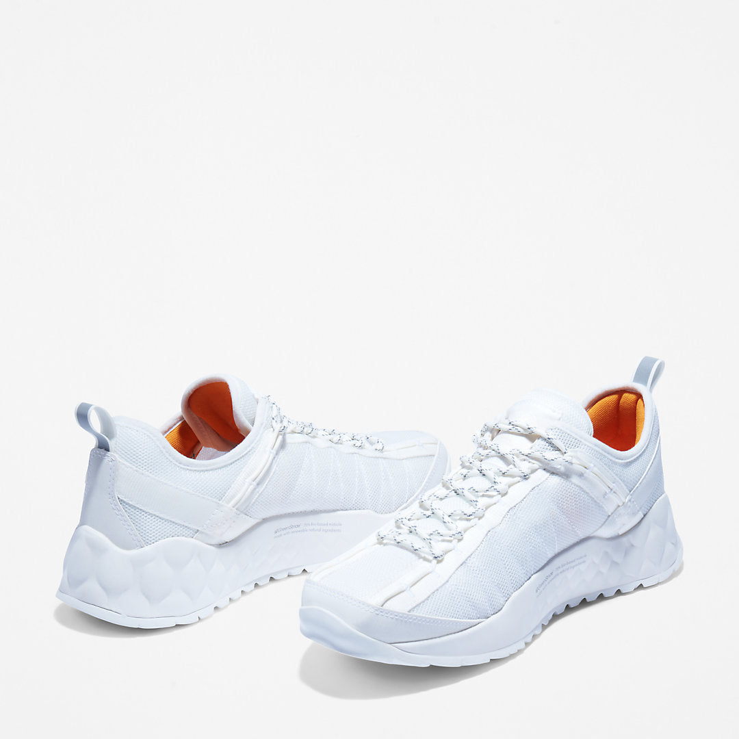 Mens Solar Wave Mesh Sneaker for Men in White - Timberland