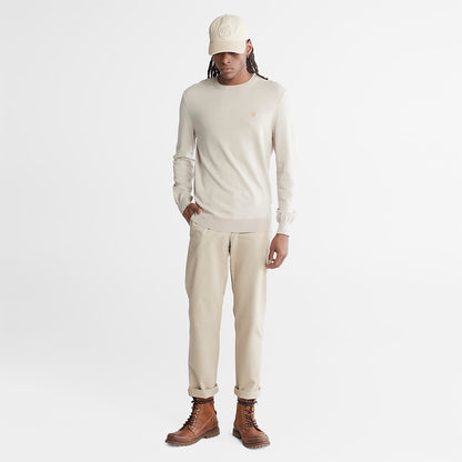 Mens EK+ Lightweight Jumper for Men in Beige - Timberland