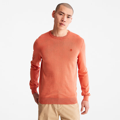 Mens EK+ Lightweight Jumper for Men in Orange - Timberland