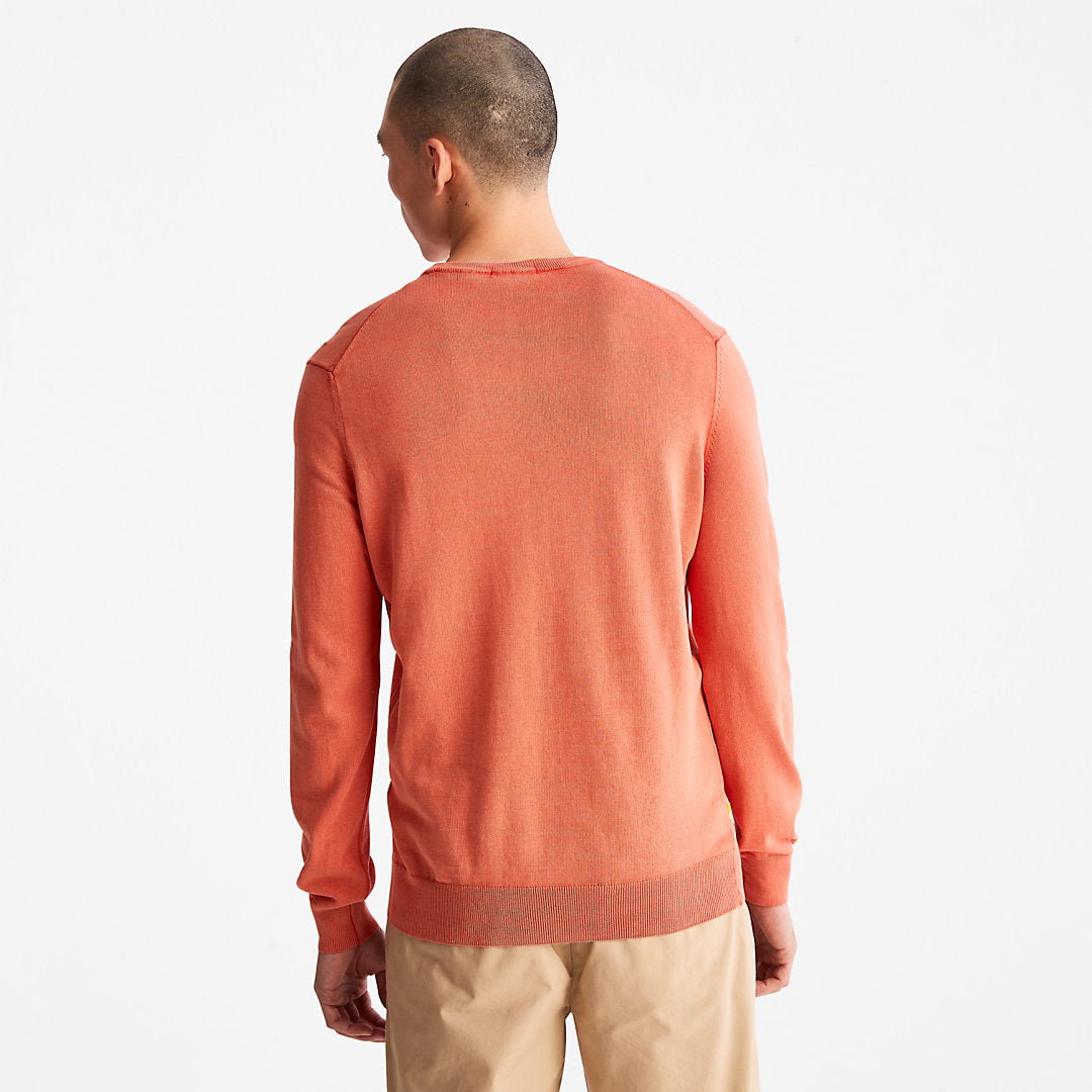 Mens EK+ Lightweight Jumper for Men in Orange - Timberland