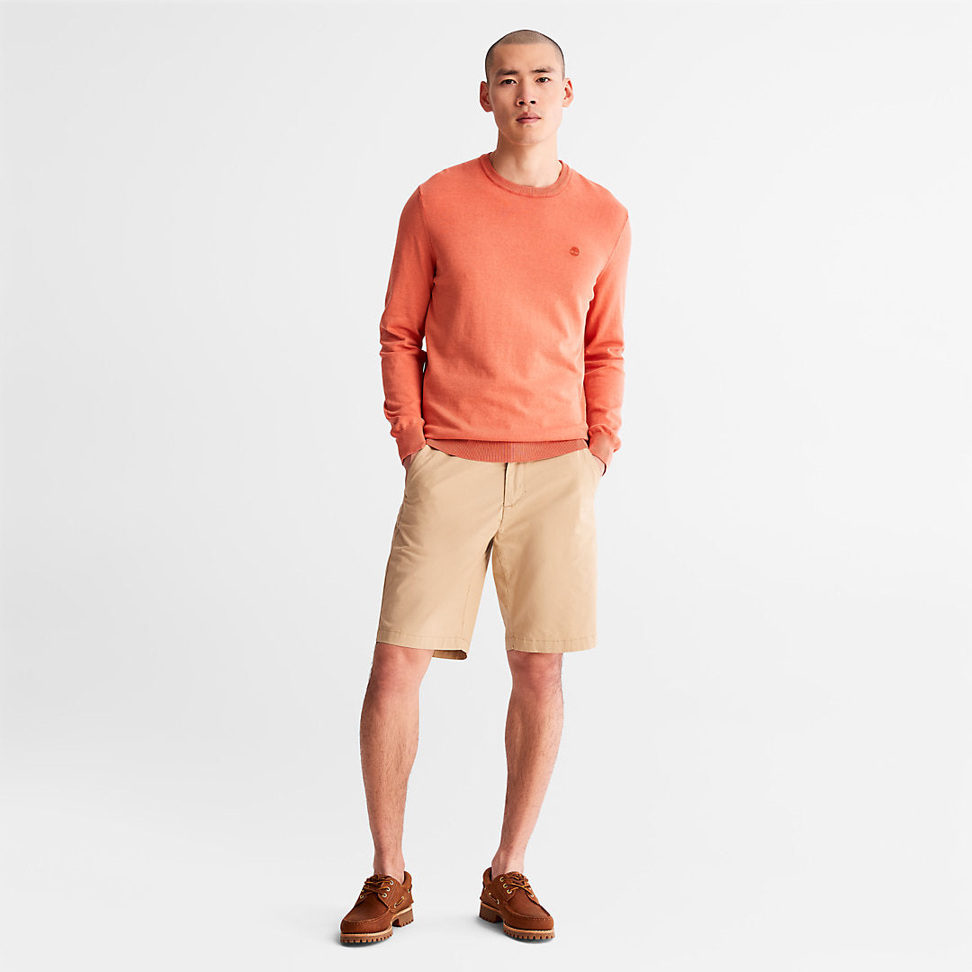 Mens EK+ Lightweight Jumper for Men in Orange - Timberland