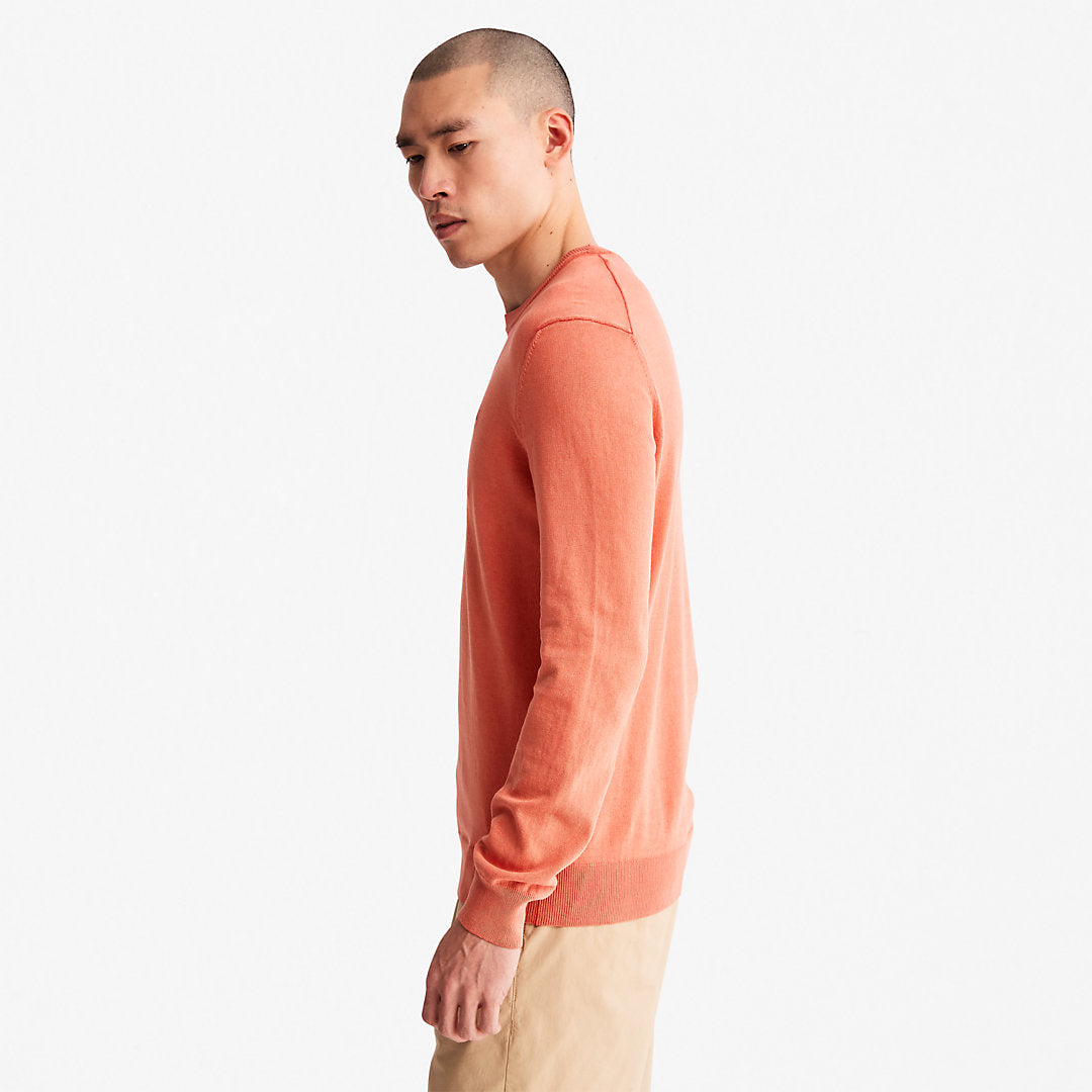 Mens EK+ Lightweight Jumper for Men in Orange - Timberland