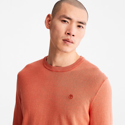 Mens EK+ Lightweight Jumper for Men in Orange - Timberland