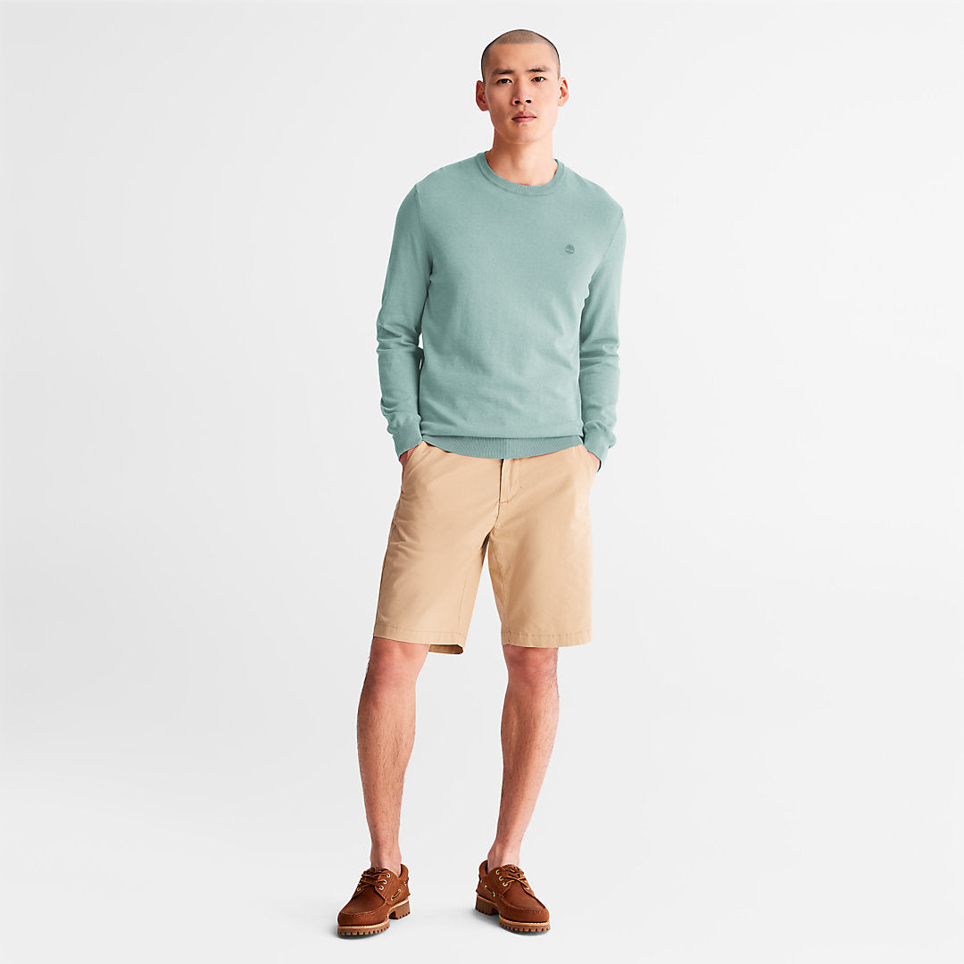 Mens EK+ Lightweight Jumper for Men in Green - Timberland