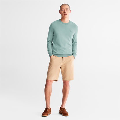 Mens EK+ Lightweight Jumper for Men in Green - Timberland