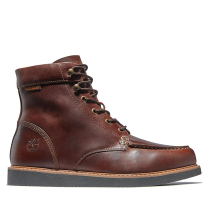 Mens Newmarket II 6 Inch Moc-toe Boot for Men in Brown - Timberland