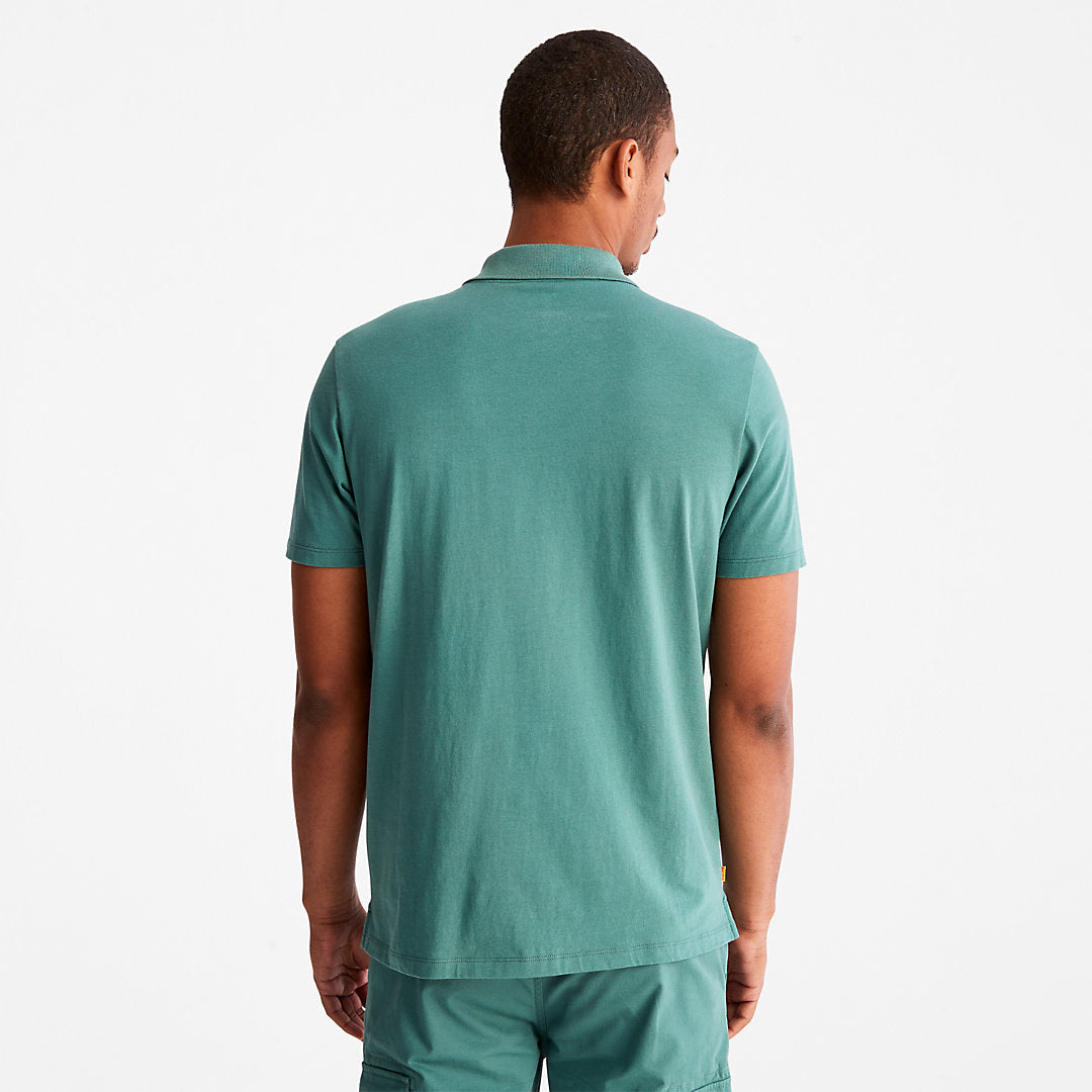Mens Outdoor Heritage EK+ Polo Shirt for Men in Green - Timberland