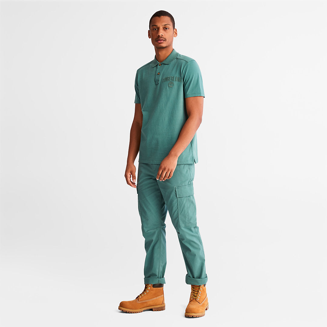 Mens Outdoor Heritage EK+ Polo Shirt for Men in Green - Timberland