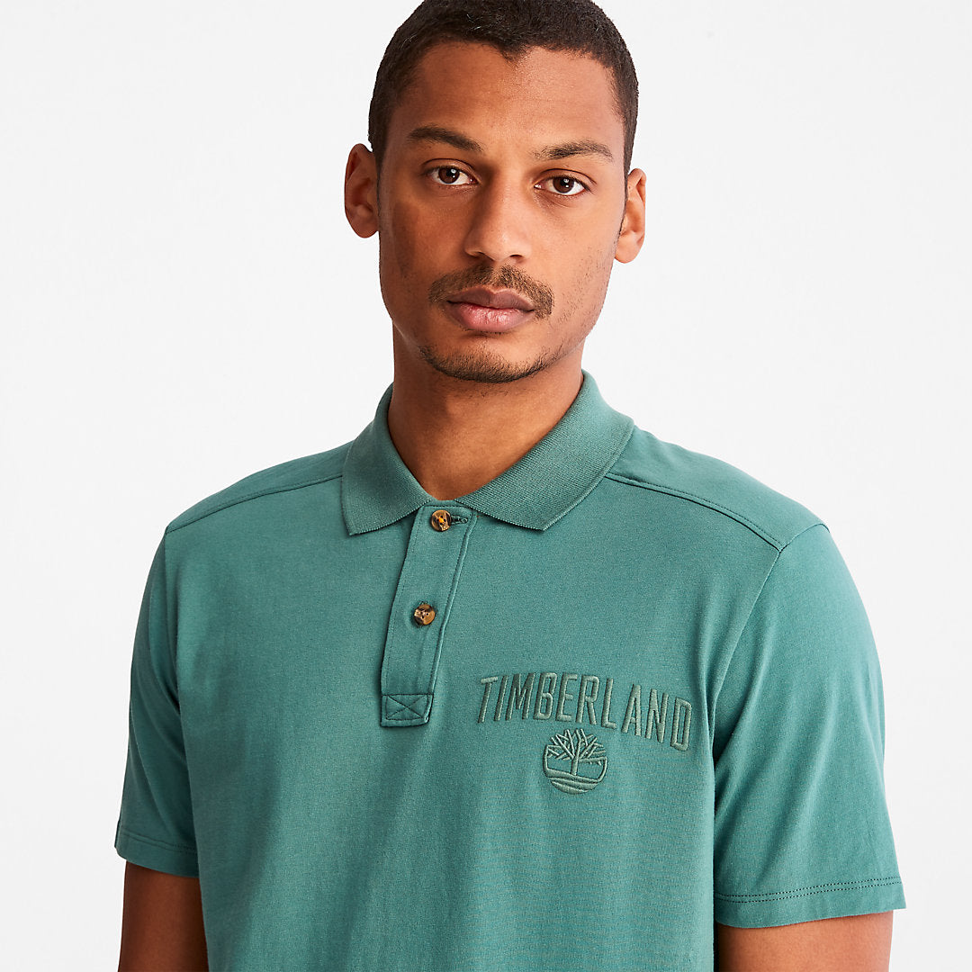 Mens Outdoor Heritage EK+ Polo Shirt for Men in Green - Timberland