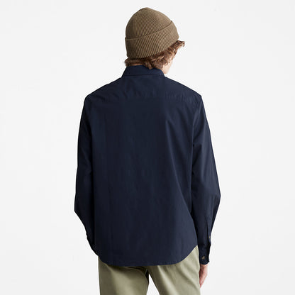 Mens Outdoor Heritage Overshirt for Men in Navy - Timberland