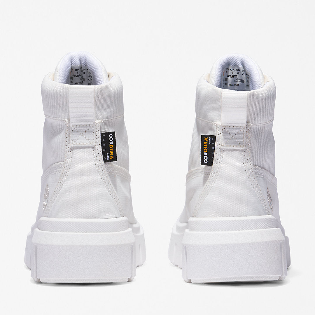 Womens Greyfield Canvas Boot for Women in White - Timberland