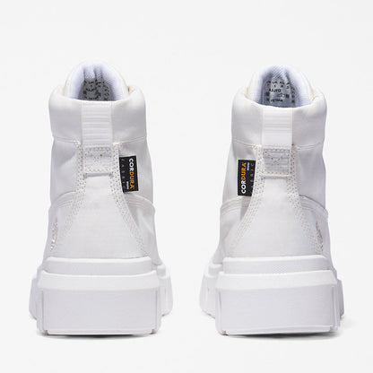 Womens Greyfield Canvas Boot for Women in White - Timberland