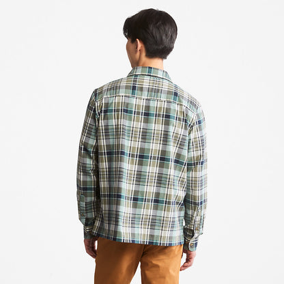 Mens Outdoor Heritage Check Shirt for Men in Green - Timberland