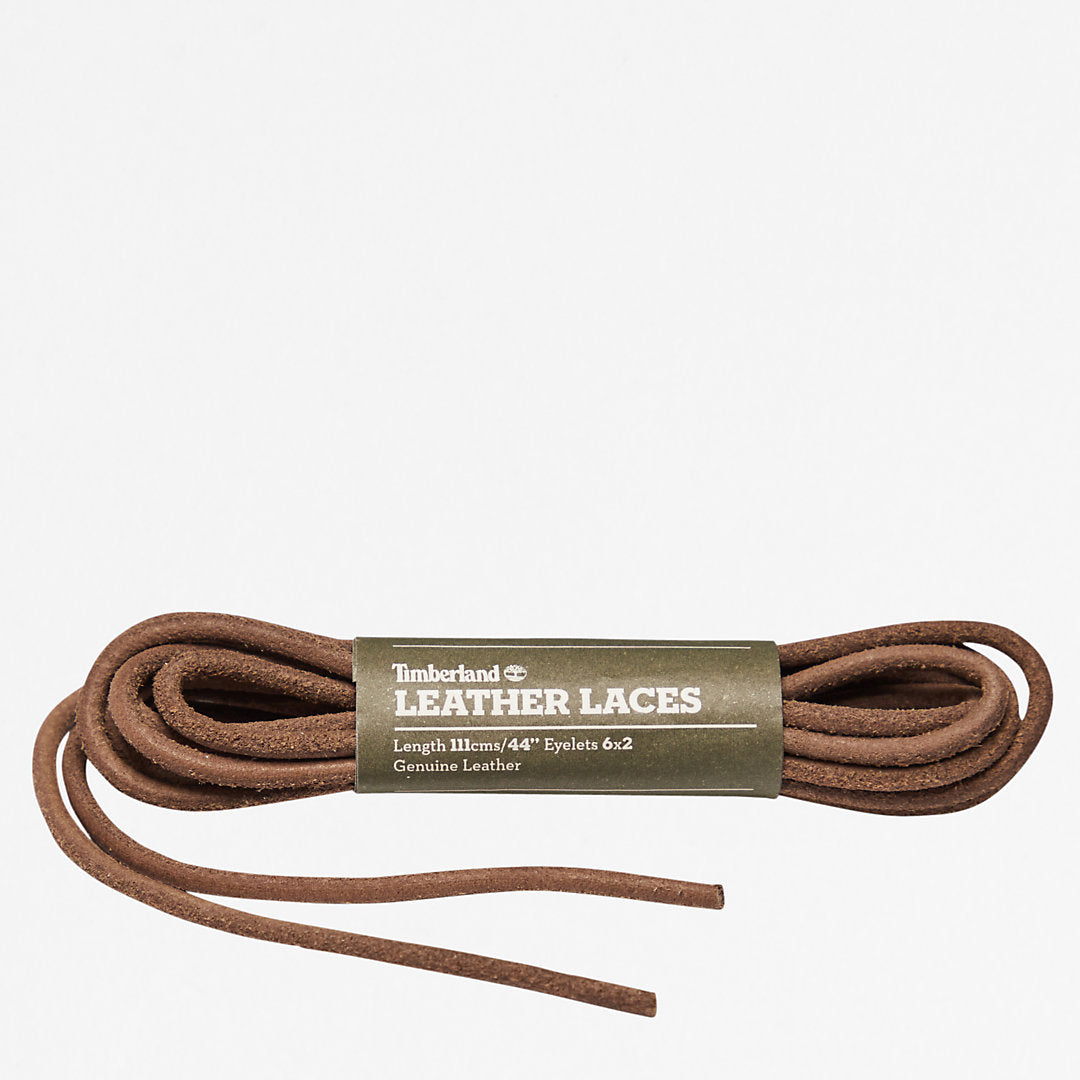 Mens 44-inch Round Rawhide Replacement Laces in Grey - Timberland