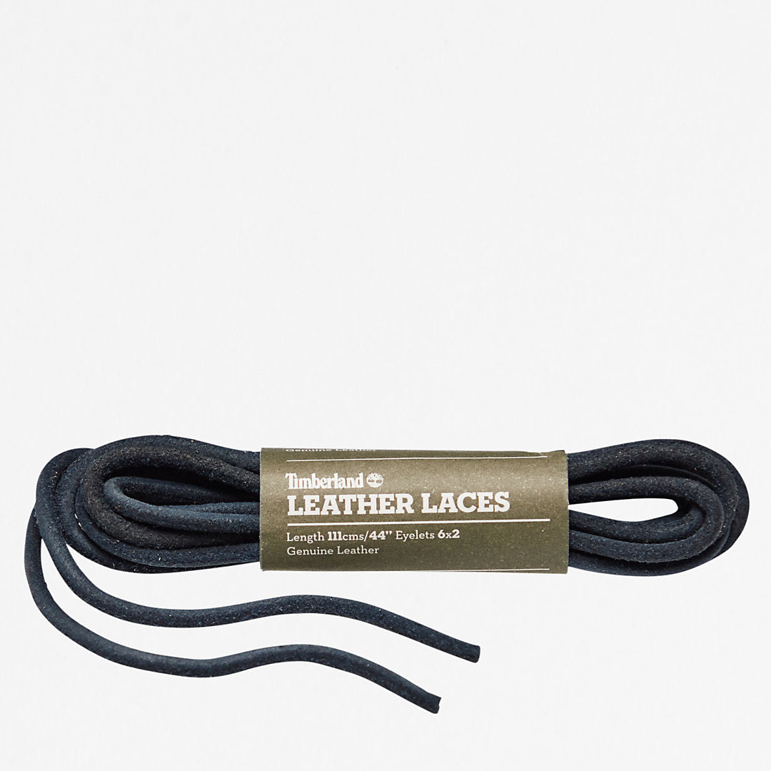 Mens 44-inch Round Rawhide Replacement Laces in Navy - Timberland