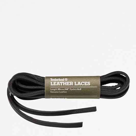Mens 44-inch Flat Rawhide Replacement Laces in Black - Timberland