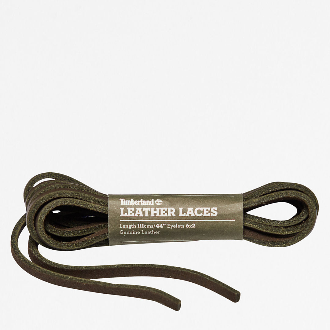 Mens 44-inch Flat Rawhide Replacement Laces in Green - Timberland