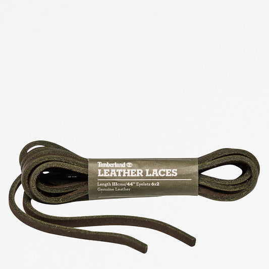 Mens 44-inch Flat Rawhide Replacement Laces in Green - Timberland