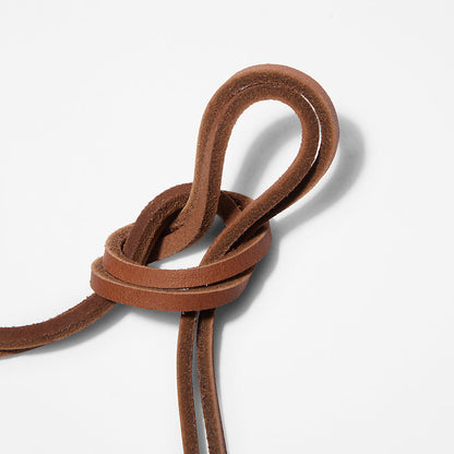 Mens 44-inch Flat Rawhide Replacement Laces in Brown - Timberland