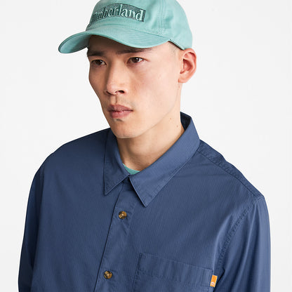 Mens Outdoor Heritage EK+ Overshirt for Men in Navy - Timberland
