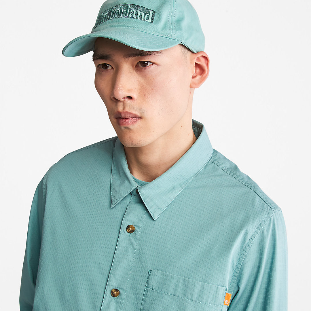 Mens Outdoor Heritage EK+ Overshirt for Men in Blue - Timberland