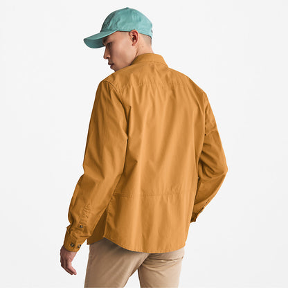 Mens Outdoor Heritage EK+ Overshirt for Men in Brown - Timberland
