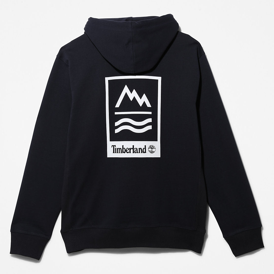Mens Mountains-to-Rivers Hoodie for Men in Navy - Timberland