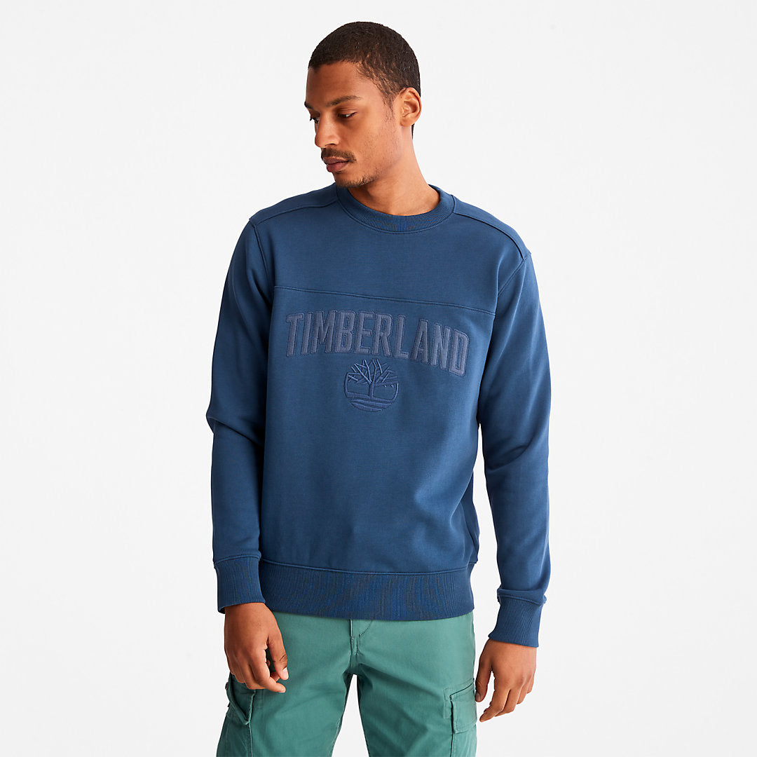 Mens Outdoor Heritage EK+ Sweatshirt for Men in Navy - Timberland