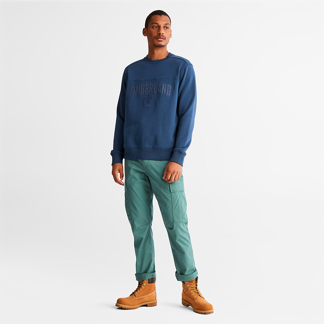 Mens Outdoor Heritage EK+ Sweatshirt for Men in Navy - Timberland