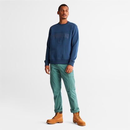 Mens Outdoor Heritage EK+ Sweatshirt for Men in Navy - Timberland