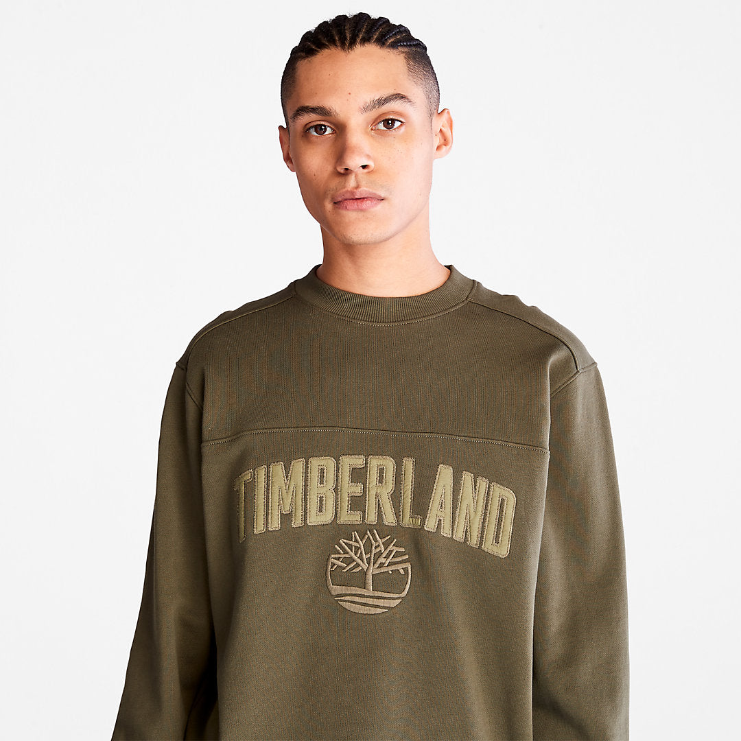 Mens Outdoor Heritage EK+ Sweatshirt for Men in Dark Green - Timberland