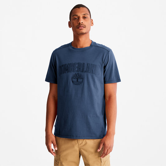 Mens Outdoor Heritage EK+ Graphic T-Shirt for Men in Blue - Timberland