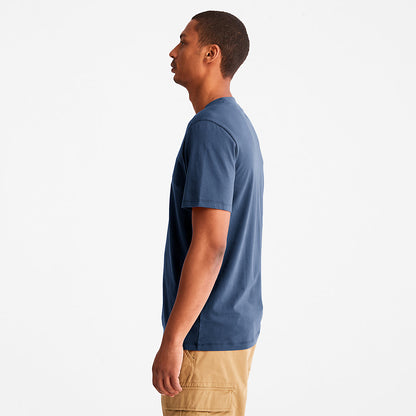 Mens Outdoor Heritage EK+ Graphic T-Shirt for Men in Blue - Timberland