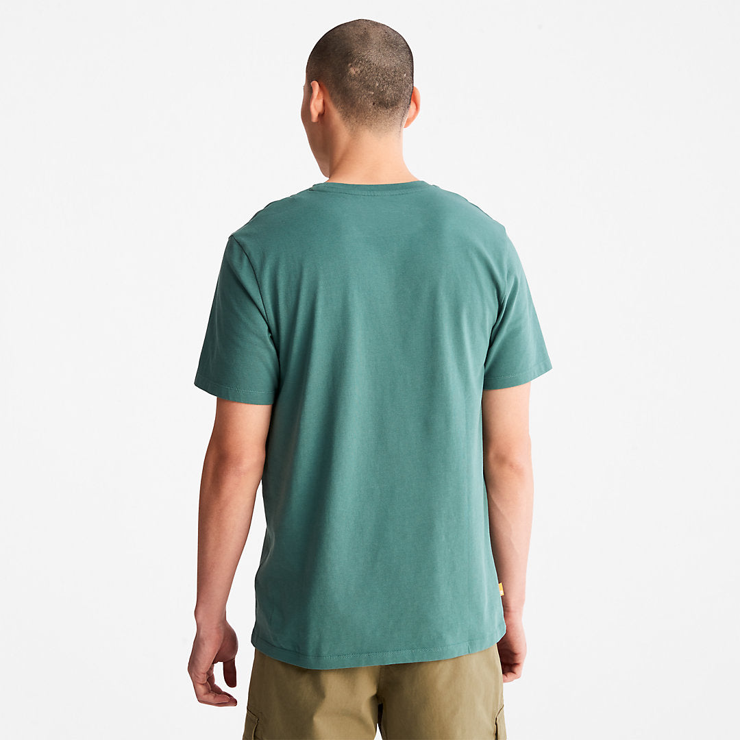 Mens Outdoor Heritage Camo-Pocket T-Shirt for Men in Green - Timberland