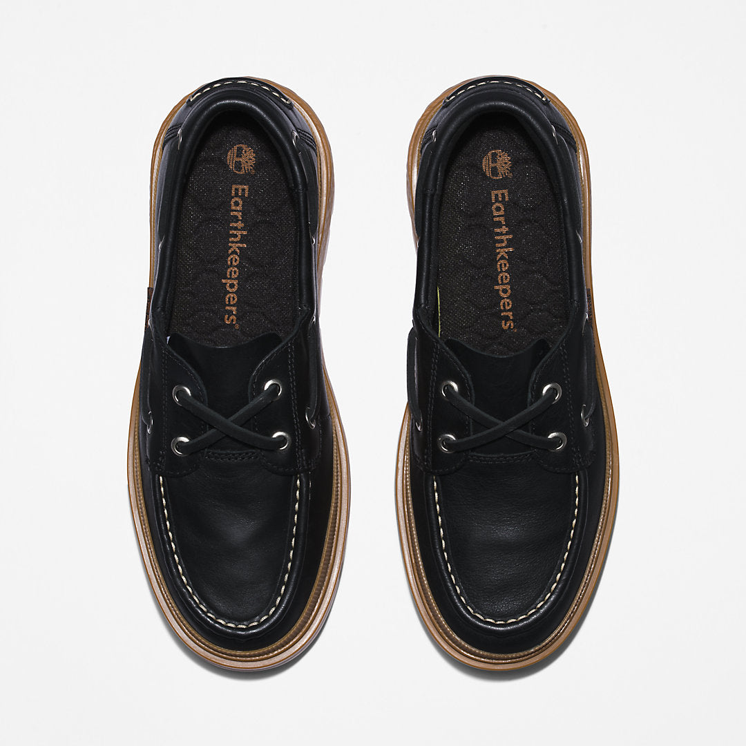 Womens GreenStride™ Ray City EK+ Boat Shoe for Women in Black - Timberland