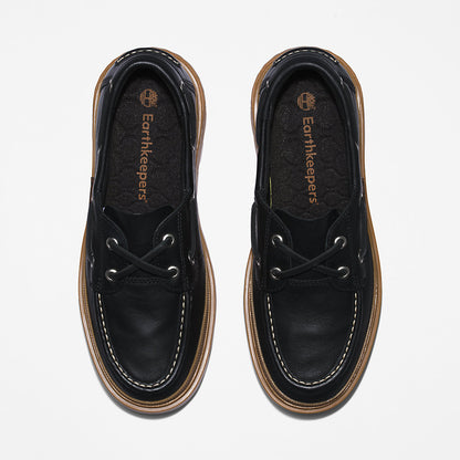 Womens GreenStride™ Ray City EK+ Boat Shoe for Women in Black - Timberland