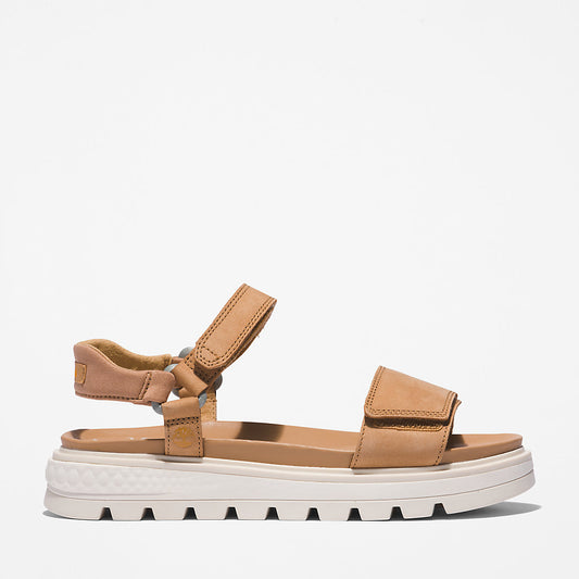 Womens Ray City Ankle Strap Sandal for Women in Brown - Timberland