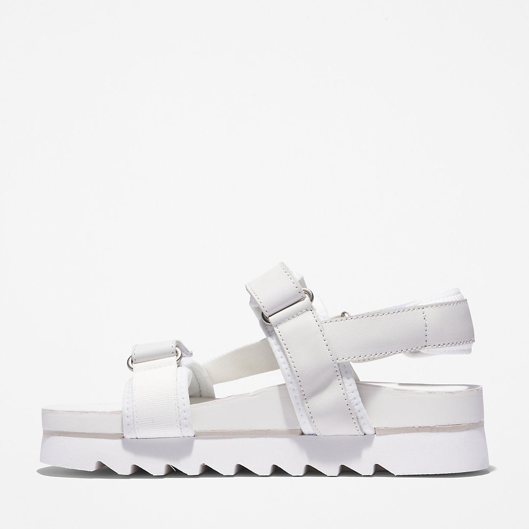 Womens Santa Monica Sunrise Sandal for Women in White - Timberland