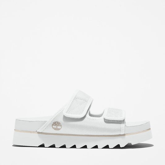 Womens Santa Monica Sunrise Double-Strap Sandal for Women in White - Timberland