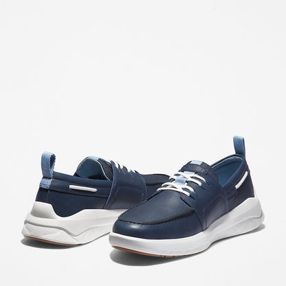 Mens Bradstreet Ultra Boat Sneaker for Men in Navy - Timberland