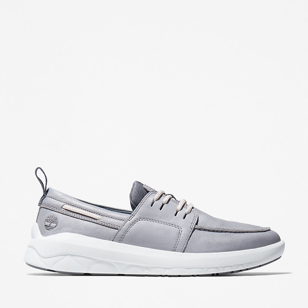 Mens Bradstreet Ultra Boat Sneaker for Men in Grey - Timberland