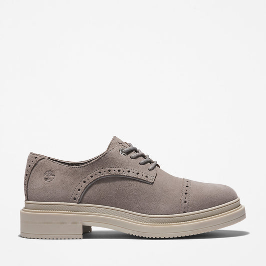 Womens Lisbon Lane Brogue Oxford Shoe for Women in Grey - Timberland