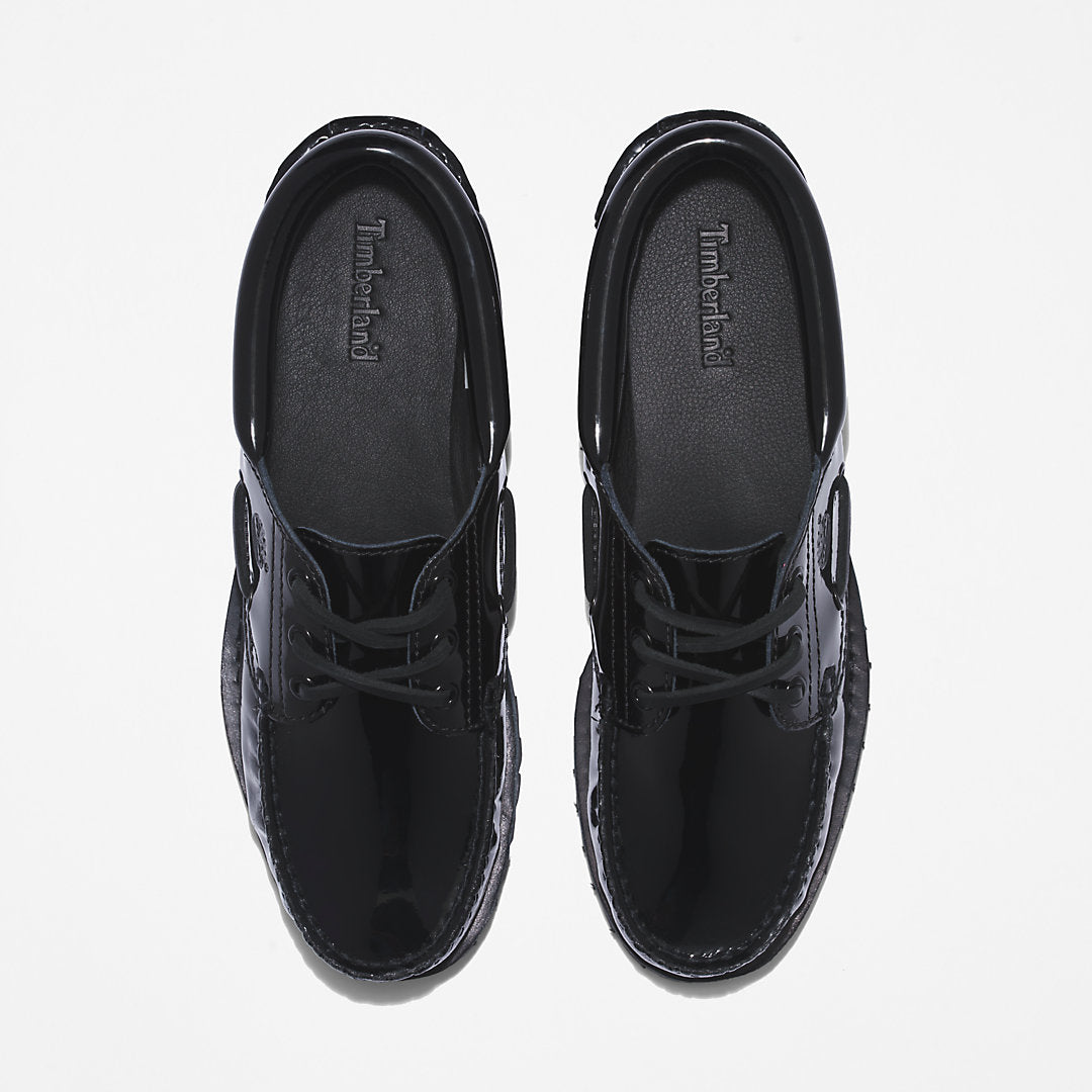 Womens Timberland® Noreen 3-Eye Boat Shoe for Women in Black - Timberland