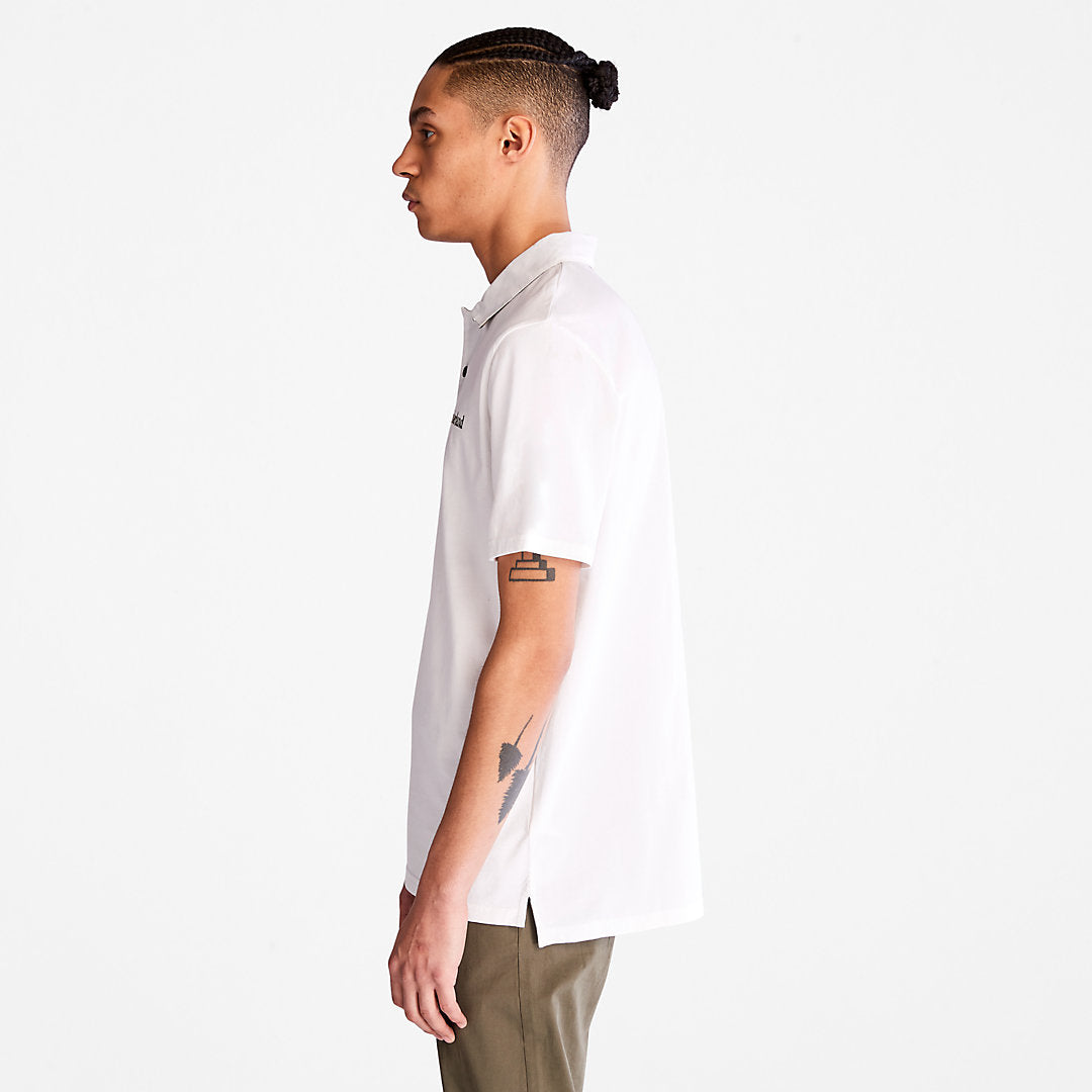 Mens Outdoor Heritage Polo Shirt for Men in White - Timberland