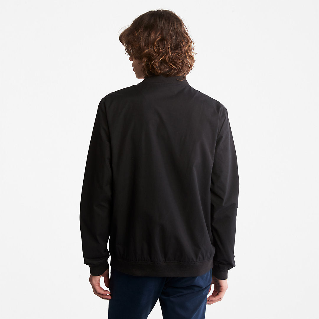 Mens DWR Bomber Jacket for Men in Black - Timberland