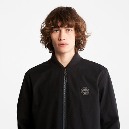 Mens DWR Bomber Jacket for Men in Black - Timberland