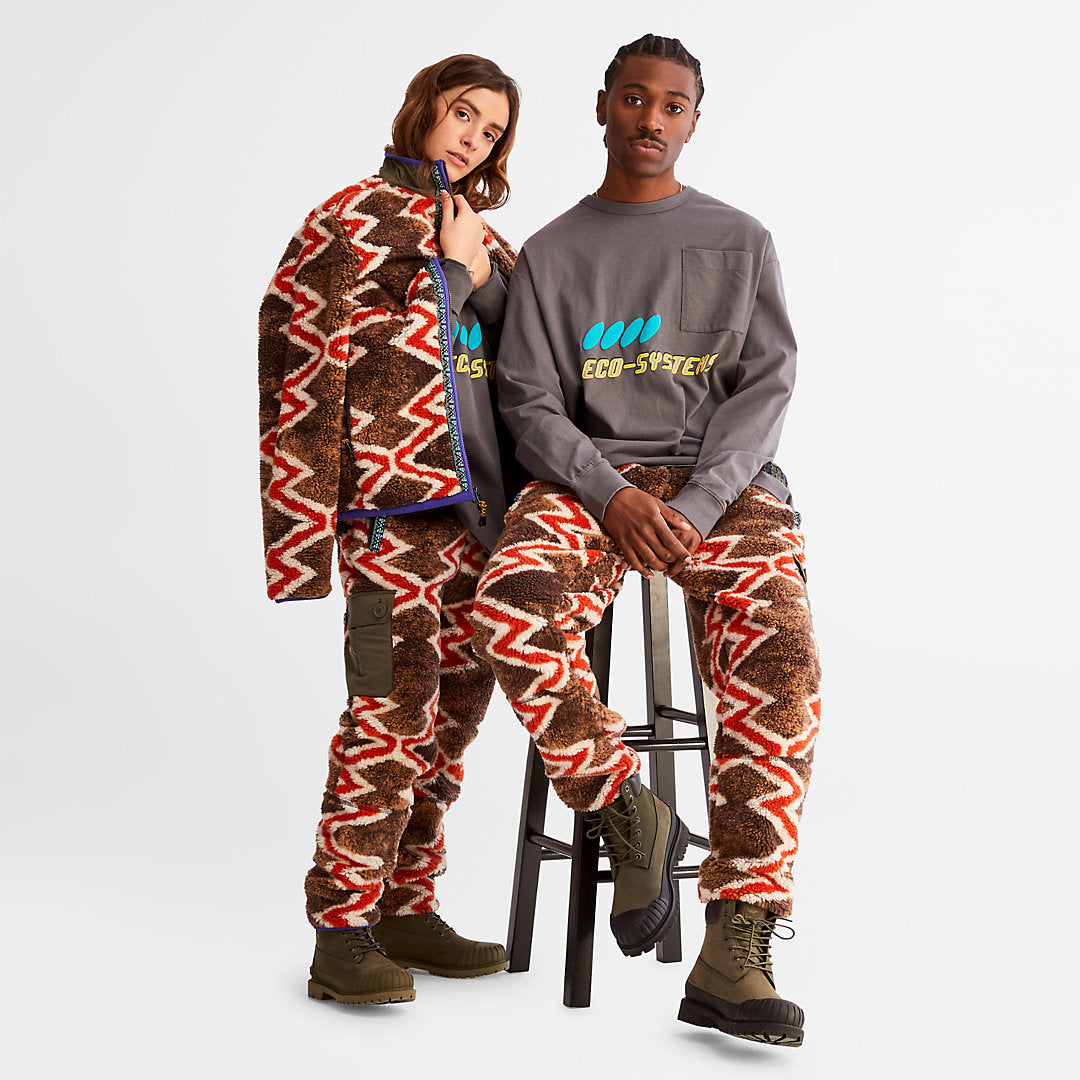 Mens Bee Line x Timberland® Long-sleeved T-Shirt in Grey - Timberland