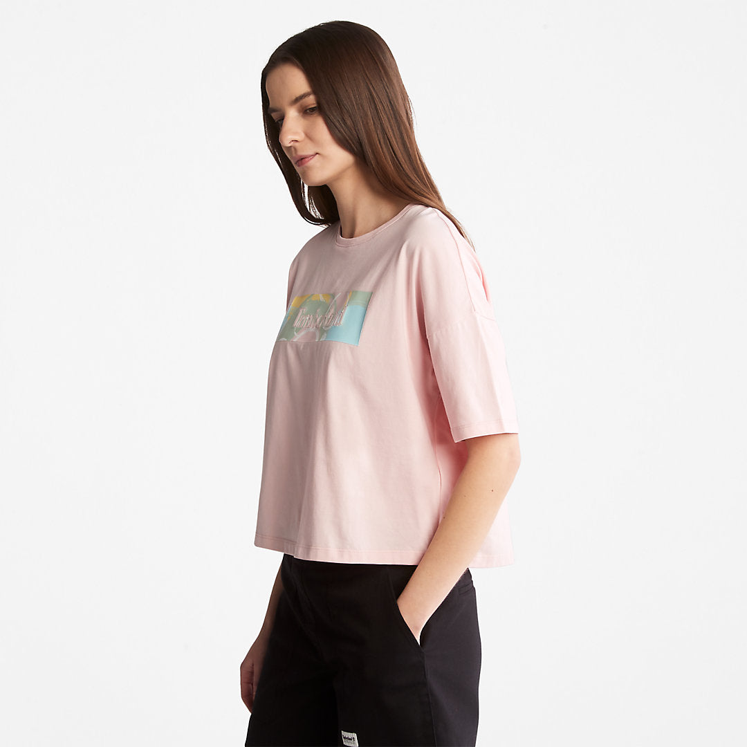 Womens Pastel T-Shirt for Women in Pink - Timberland