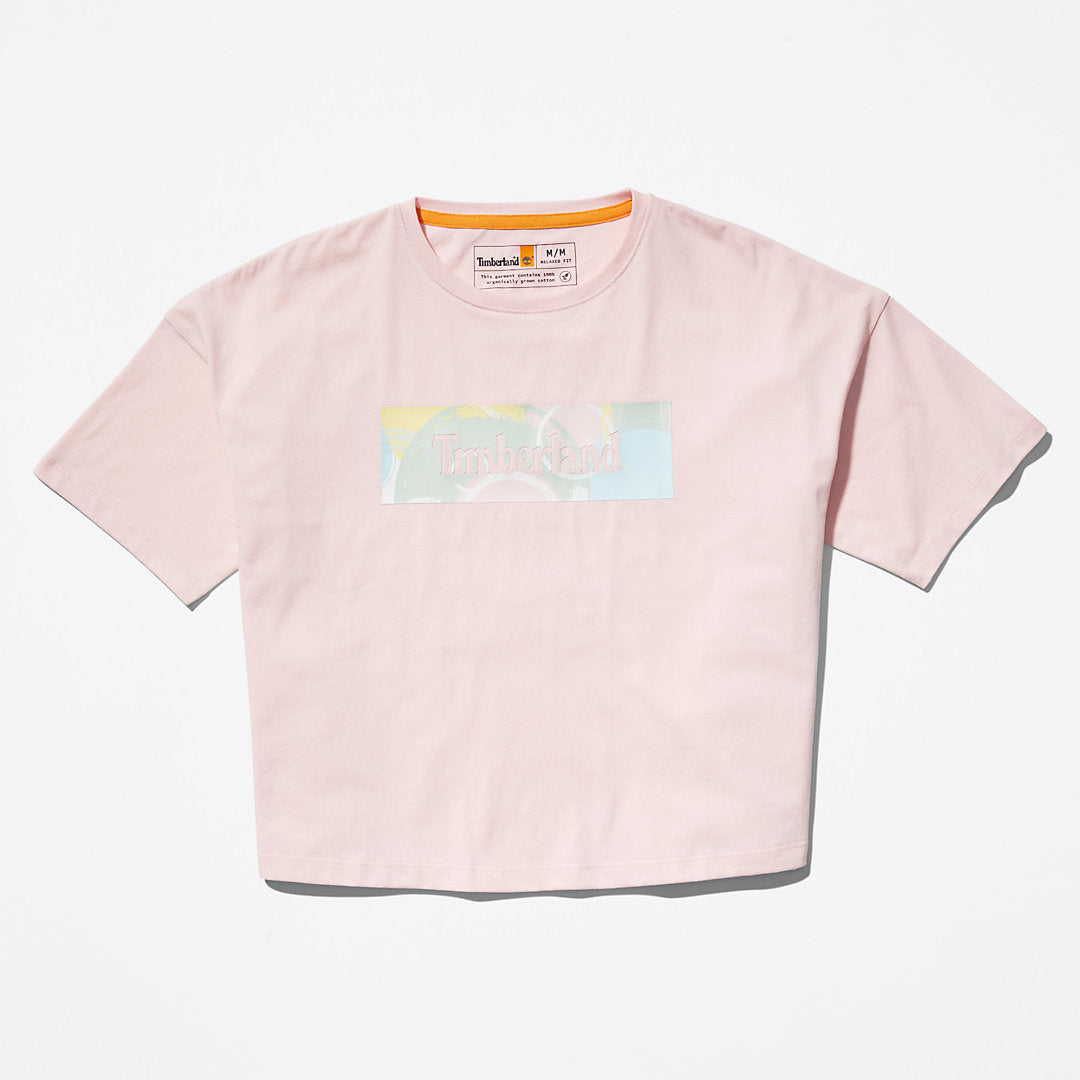 Womens Pastel T-Shirt for Women in Pink - Timberland