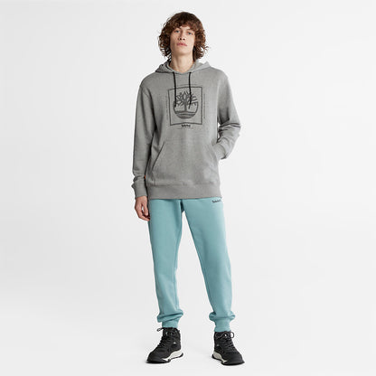 Mens Logo Hoodie for Men in Grey - Timberland